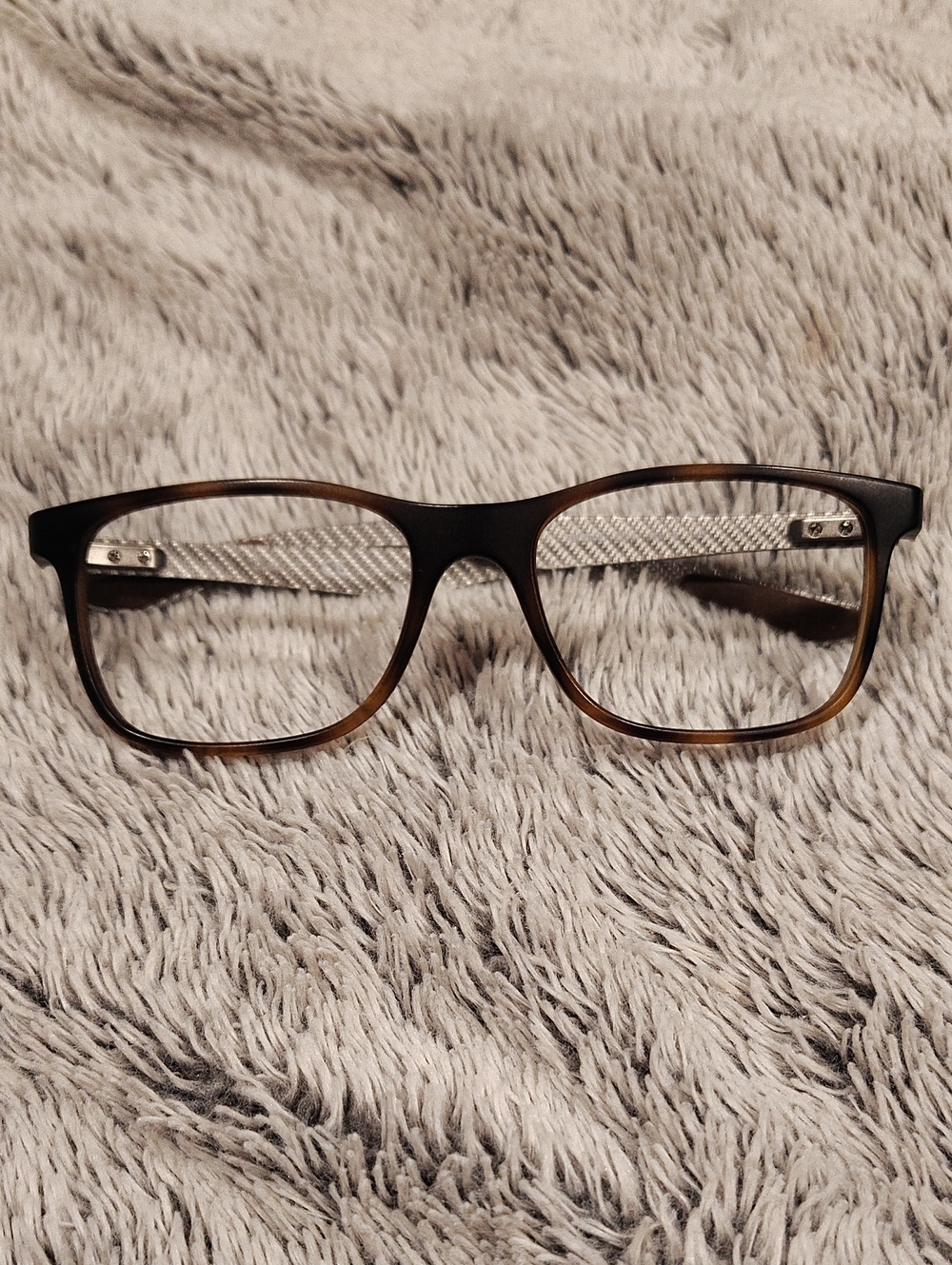 Ray-Ban Tortoiseshell Rectangle Eyeglass Frames